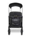 Wonderfold W4 Luxe Pro 4 Seater Stroller Wagon In Jet Black
