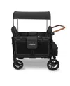 Wonderfold Wagon Infant W2 Luxe Double Stroller Wagon 2-seater In Black