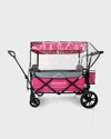 Wonderfold Wagon X-series Rain Cover Accessory In Pink