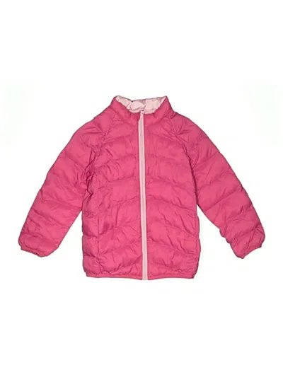 Pre-owned Wonderkids Kids' Snow Jacket In Pink