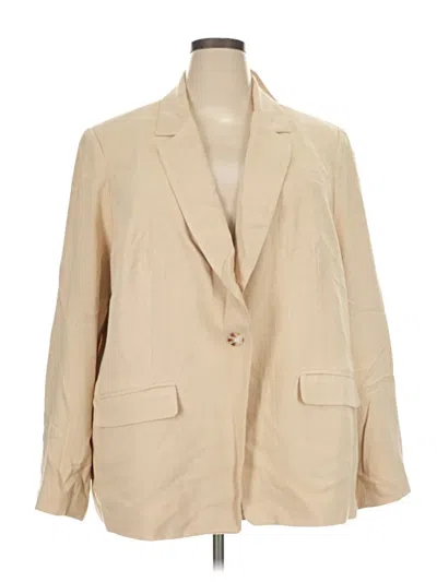 Wonderly Blazer Jacket In Tan