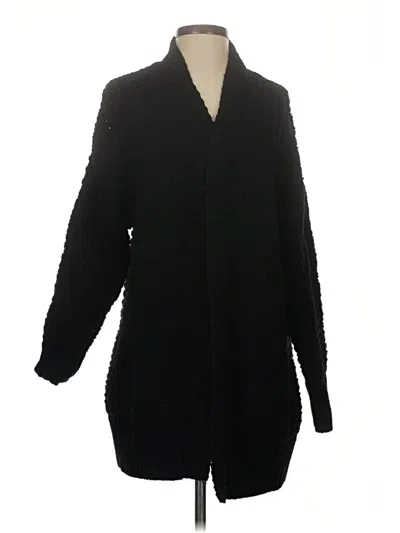 Pre-owned Wonderly Cardigan Sweater In Black