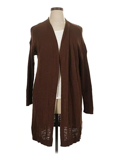 Pre-owned Wonderly Cardigan Sweater In Brown
