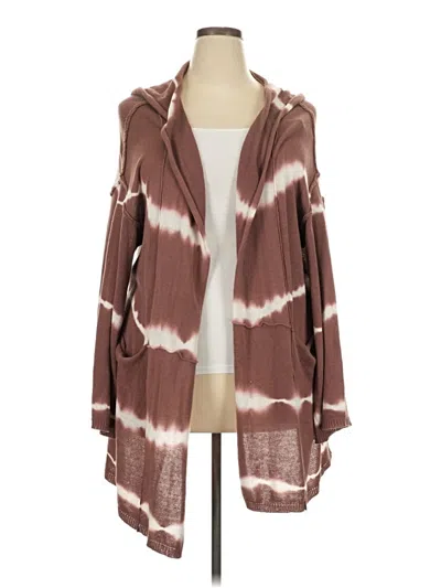 Pre-owned Wonderly Cardigan Sweater In Brown