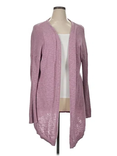 Pre-owned Wonderly Cardigan Sweater In Purple