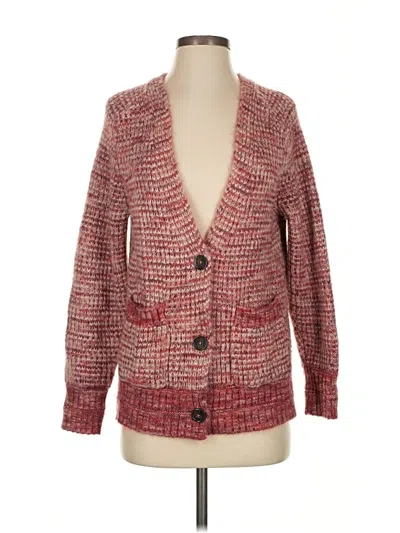 Pre-owned Wonderly Cardigan Sweater In Red