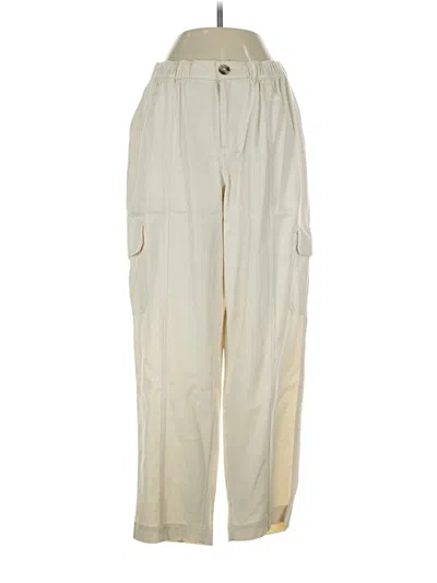 Pre-owned Wonderly Cargo Pants In Ivory