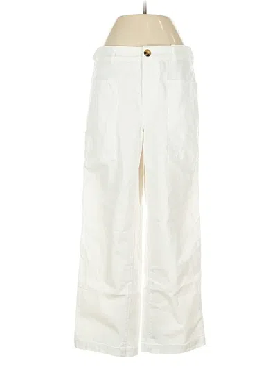 Pre-owned Wonderly Cargo Pants In White
