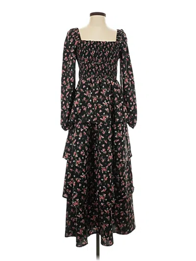 Pre-owned Wonderly Casual Dress In Black