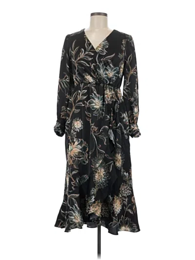 Pre-owned Wonderly Casual Dress In Black
