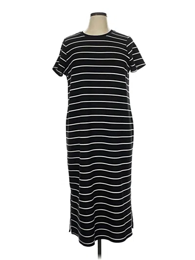 Pre-owned Wonderly Casual Dress In Black