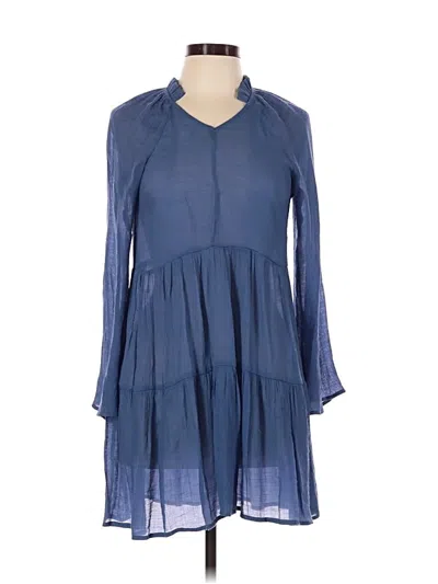 Pre-owned Wonderly Casual Dress In Blue
