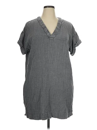 Pre-owned Wonderly Casual Dress In Gray