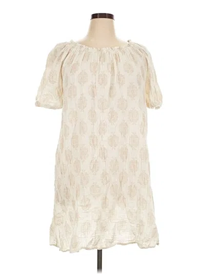 Pre-owned Wonderly Casual Dress In Ivory