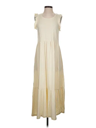 Pre-owned Wonderly Casual Dress In Ivory