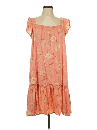 Pre-owned Wonderly Casual Dress In Orange