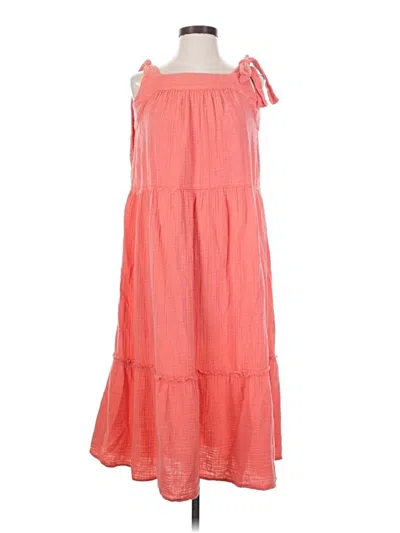 Pre-owned Wonderly Casual Dress In Orange