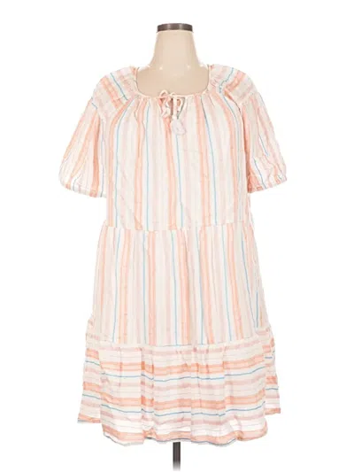 Pre-owned Wonderly Casual Dress In Orange