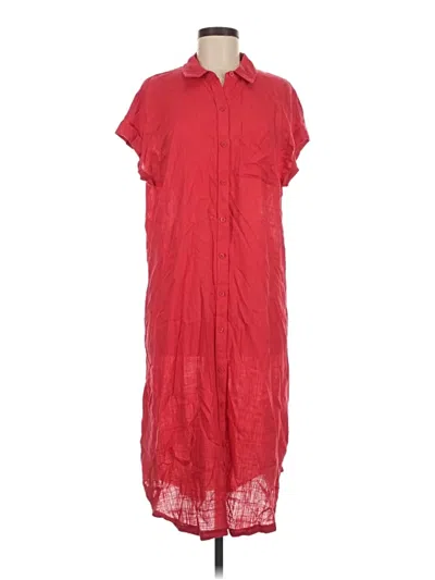 Pre-owned Wonderly Casual Dress In Red