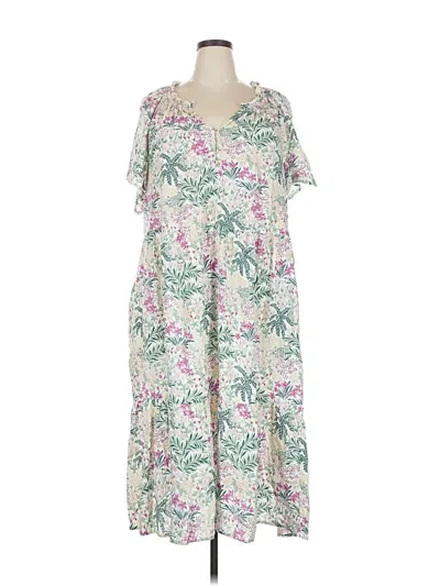 Pre-owned Wonderly Casual Dress In White