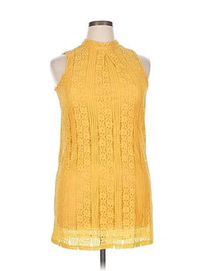 Pre-owned Wonderly Casual Dress In Yellow