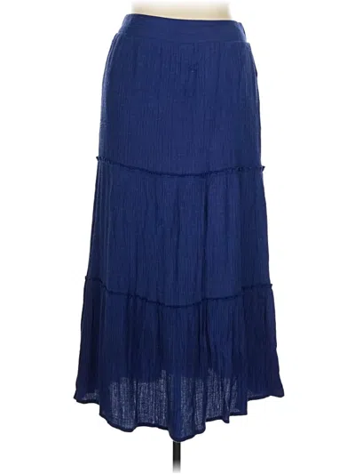 Pre-owned Wonderly Casual Skirt In Blue