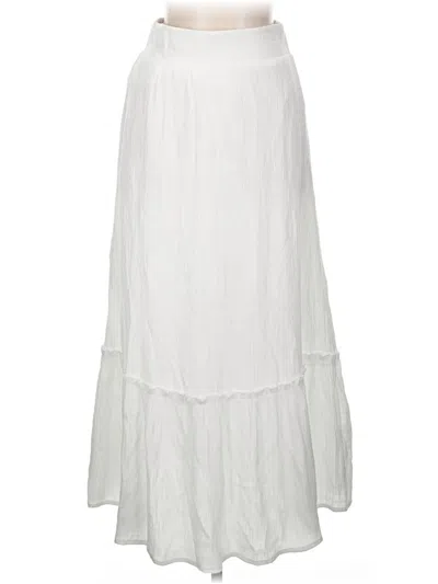 Pre-owned Wonderly Casual Skirt In White