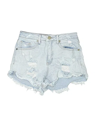 Pre-owned Wonderly Denim Shorts In Blue