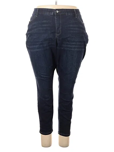 Pre-owned Wonderly Jeggings In Blue