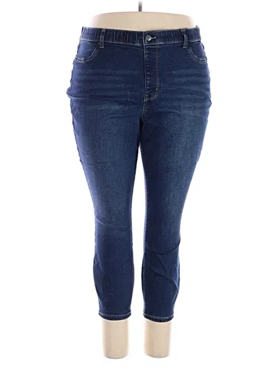 Pre-owned Wonderly Jeggings In Blue