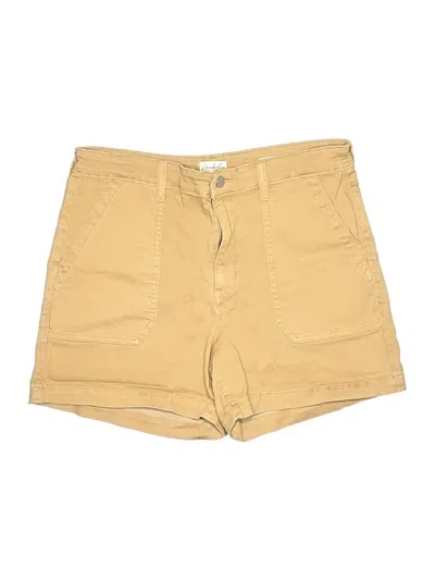 Pre-owned Wonderly Khaki Shorts In Tan