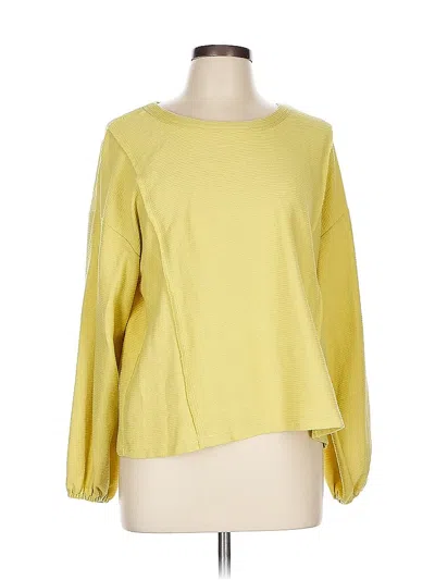 Pre-owned Wonderly Long Sleeve T-shirt In Yellow