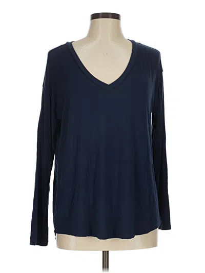 Pre-owned Wonderly Long Sleeve T-shirt In Blue