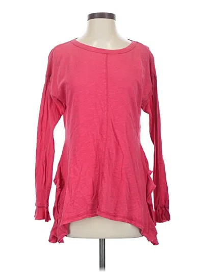 Pre-owned Wonderly Long Sleeve T-shirt In Pink