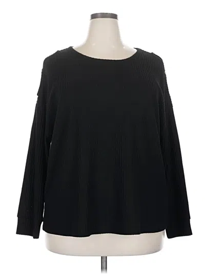 Pre-owned Wonderly Pullover Sweater In Black