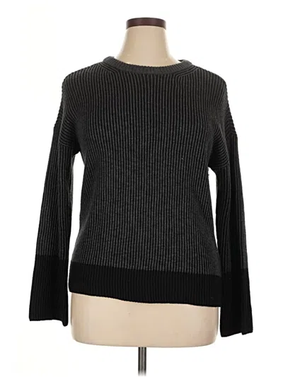 Pre-owned Wonderly Pullover Sweater In Black