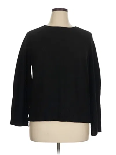 Pre-owned Wonderly Pullover Sweater In Black