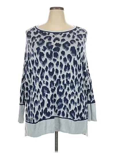 Pre-owned Wonderly Pullover Sweater In Blue