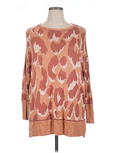 Pre-owned Wonderly Pullover Sweater In Brown