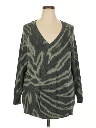 Pre-owned Wonderly Pullover Sweater In Green