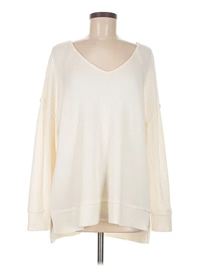 Pre-owned Wonderly Pullover Sweater In Ivory