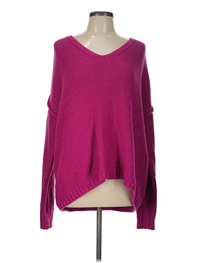 Pre-owned Wonderly Pullover Sweater In Purple