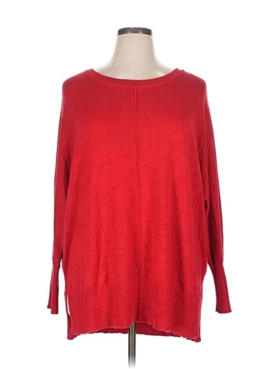 Pre-owned Wonderly Pullover Sweater In Red