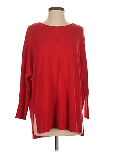 Pre-owned Wonderly Pullover Sweater In Red