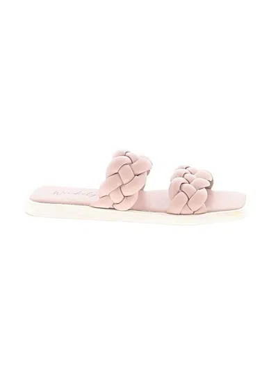Pre-owned Wonderly Sandals In Pink