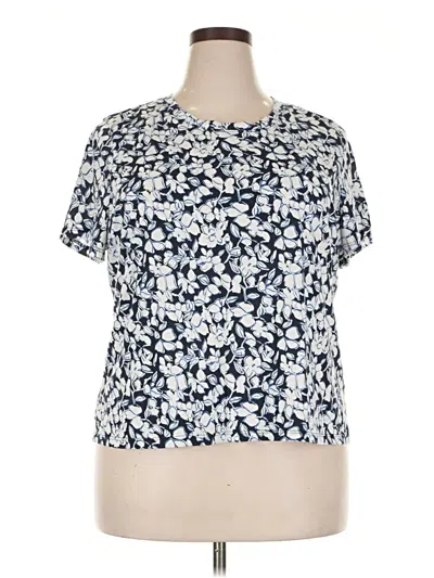 Pre-owned Wonderly Short Sleeve T-shirt In Blue