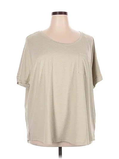Pre-owned Wonderly Short Sleeve T-shirt In Brown