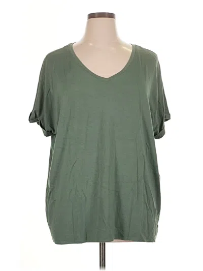 Pre-owned Wonderly Short Sleeve T-shirt In Green