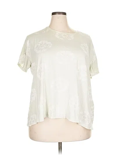 Pre-owned Wonderly Short Sleeve T-shirt In Ivory