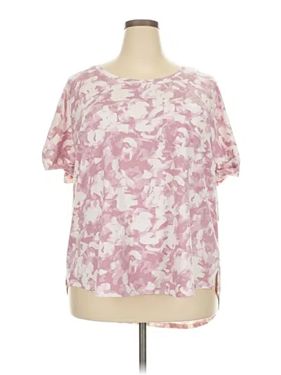 Pre-owned Wonderly Short Sleeve T-shirt In Pink